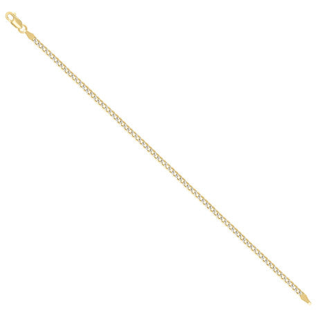 925 Silver Solid Super Flat Cuban Chain 2.8mm