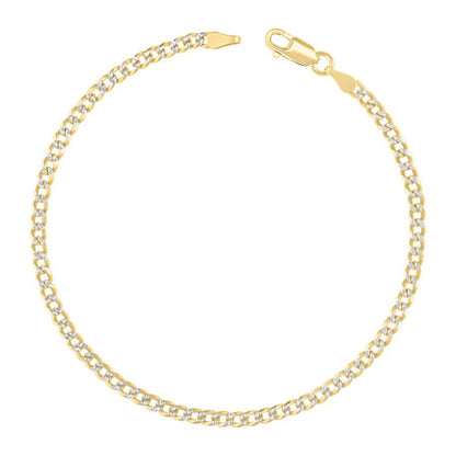 925 Silver Solid Super Flat Cuban Chain 2.8mm
