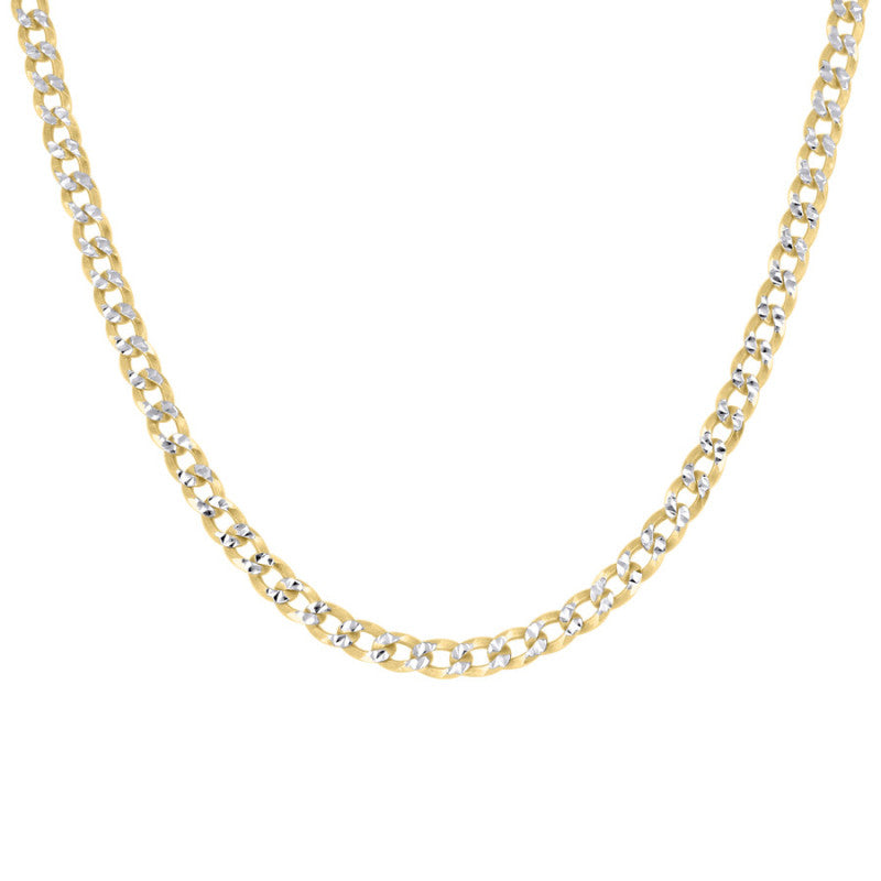 925 Silver Solid Super Flat Cuban Chain 2.8mm