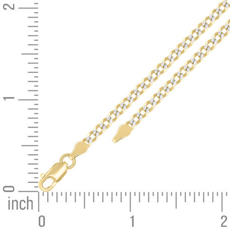 925 Silver Solid Super Flat Cuban Chain 2.8mm