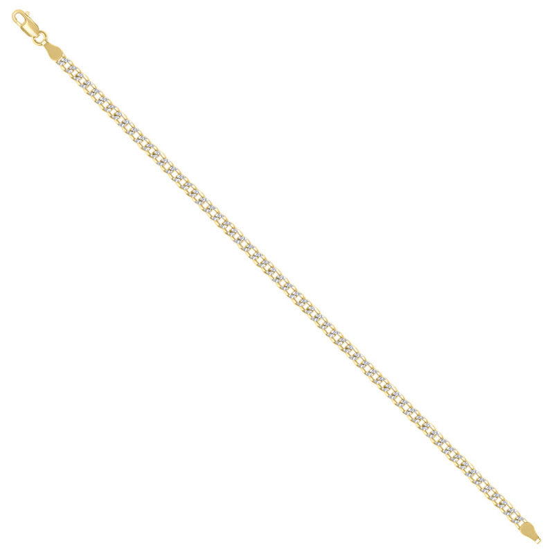925 Silver Solid Super Flat Cuban Chain 3.7mm