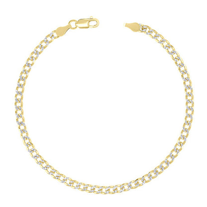 925 Silver Solid Super Flat Cuban Chain 3.7mm