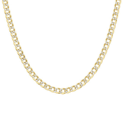 925 Silver Solid Super Flat Cuban Chain 3.7mm