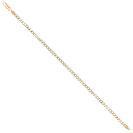 925 Silver Solid Super Flat Cuban Chain 3.7mm