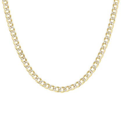 925 Silver Solid Super Flat Cuban Chain 3.7mm
