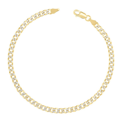 925 Silver Solid Super Flat Cuban Chain 4.2mm