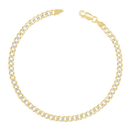 925 Silver Solid Super Flat Cuban Chain 4.2mm