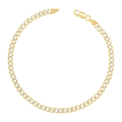 925 Silver Solid Super Flat Cuban Chain 4.2mm