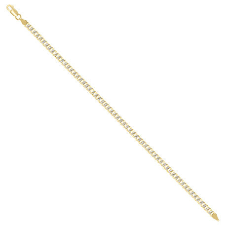 925 Silver Solid Super Flat Cuban Chain 4.2mm
