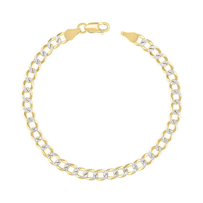 925 Silver Solid Super Flat Cuban Chain 5.2mm