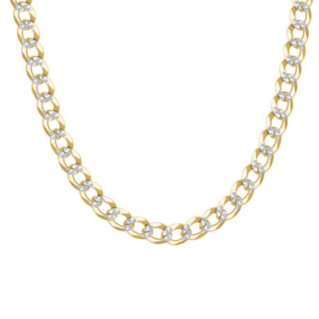 925 Silver Solid Super Flat Cuban Chain 5.2mm
