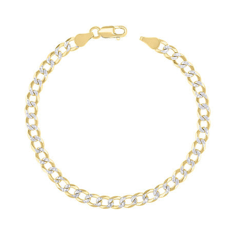 925 Silver Solid Super Flat Cuban Chain 5.2mm