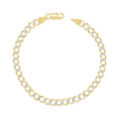 925 Silver Solid Super Flat Cuban Chain 5.2mm