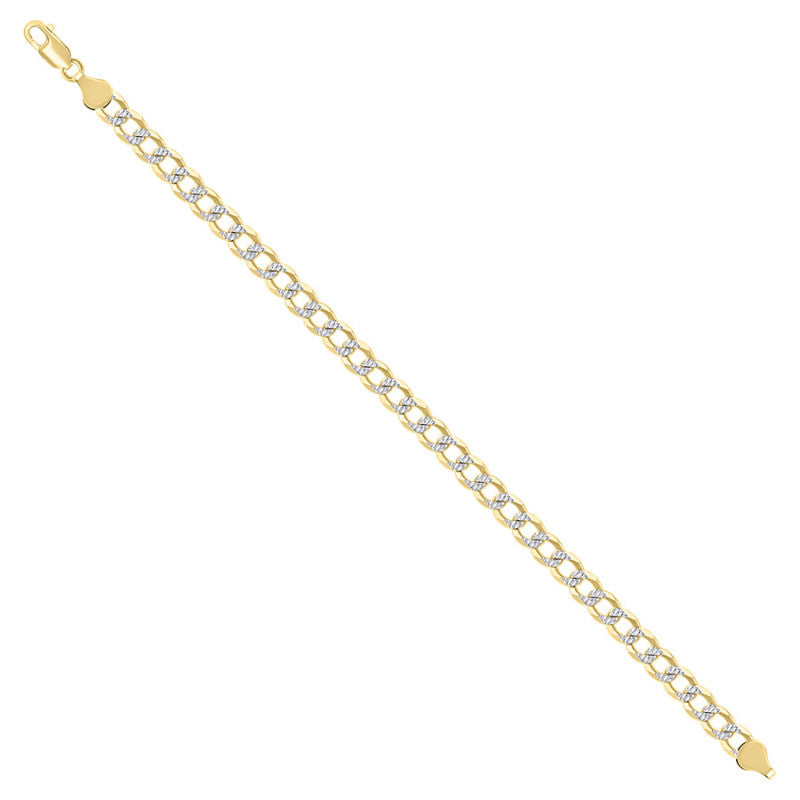925 Silver Solid Super Flat Cuban Chain 6.8mm