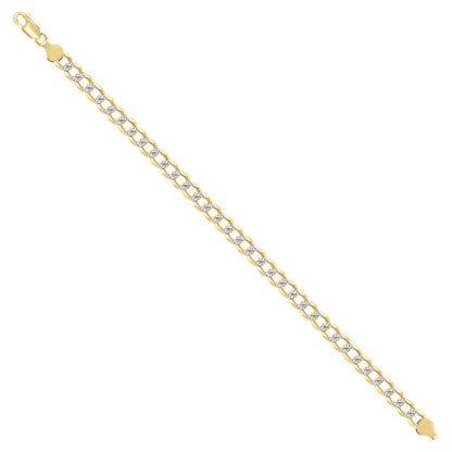 925 Silver Solid Super Flat Cuban Chain 6.8mm
