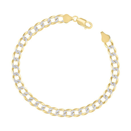 925 Silver Solid Super Flat Cuban Chain 6.8mm
