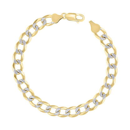 925 Silver Solid Super Flat Cuban Chain 7.4mm
