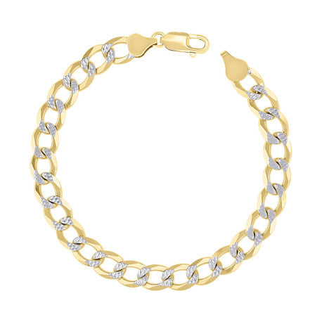 925 Silver Solid Super Flat Cuban Chain 7.4mm