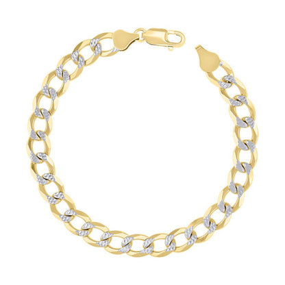 925 Silver Solid Super Flat Cuban Chain 7.4mm