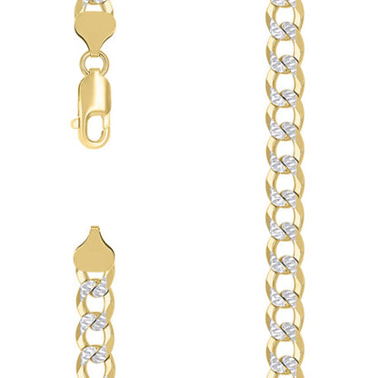 925 Silver Solid Super Flat Cuban Chain 8.7mm