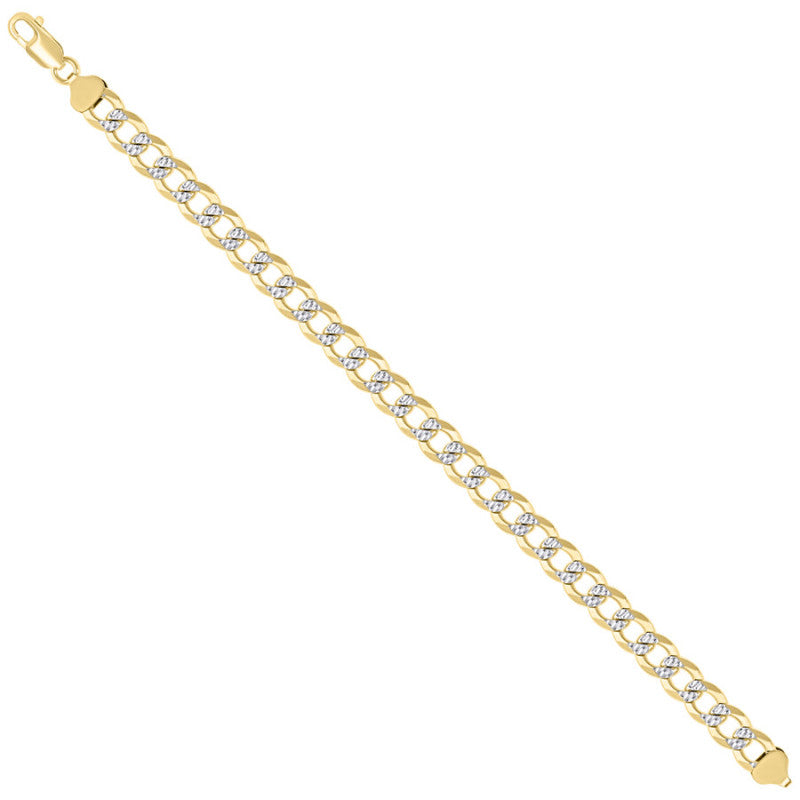 925 Silver Solid Super Flat Cuban Chain 8.7mm