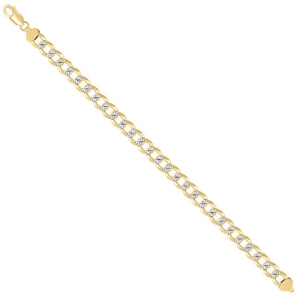 925 Silver Solid Super Flat Cuban Chain 8.7mm
