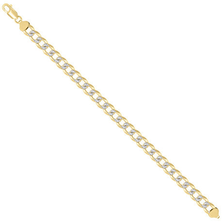 925 Silver Solid Super Flat Cuban Chain 8.7mm
