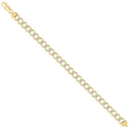 925 Silver Solid Super Flat Cuban Chain 8.7mm