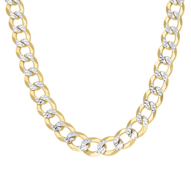 925 Silver Solid Super Flat Cuban Chain 8.7mm