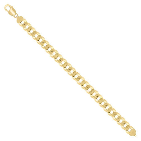 925 Silver Solid Super Flat Cuban Chain 12.5mm