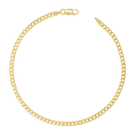 925 Silver Solid Super Flat Cuban Chain 2.8mm