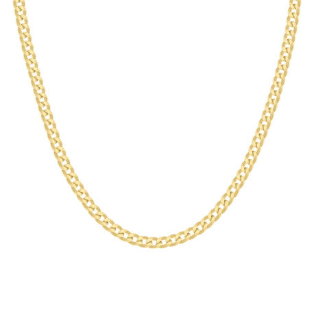 925 Silver Solid Super Flat Cuban Chain 2.8mm