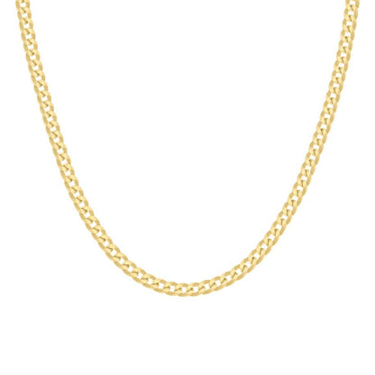 925 Silver Solid Super Flat Cuban Chain 2.8mm