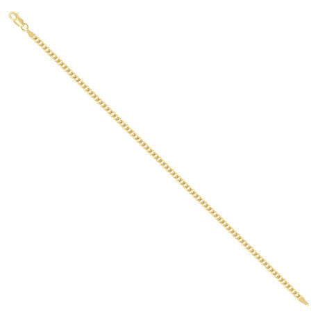 925 Silver Solid Super Flat Cuban Chain 2.8mm