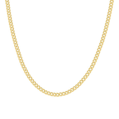 925 Silver Solid Super Flat Cuban Chain 2mm