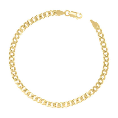925 Silver Solid Super Flat Cuban Chain 3.7mm