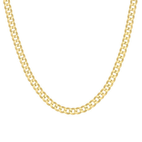 925 Silver Solid Super Flat Cuban Chain 3.7mm
