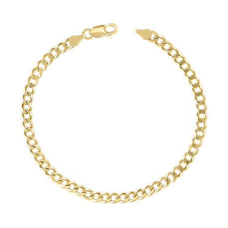 925 Silver Solid Super Flat Cuban Chain 4.2mm