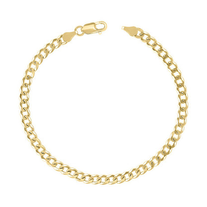925 Silver Solid Super Flat Cuban Chain 4.2mm