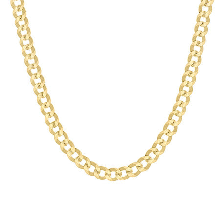 925 Silver Solid Super Flat Cuban Chain 4.2mm