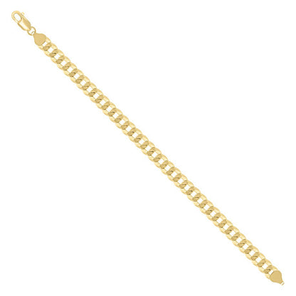 925 Silver Solid Super Flat Cuban Chain 6.8mm