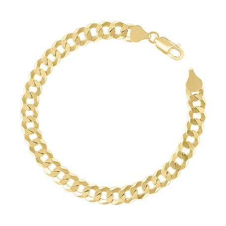 925 Silver Solid Super Flat Cuban Chain 6.8mm