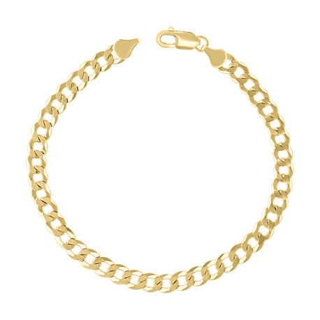 925 Silver Solid Super Flat Cuban Chain 6mm