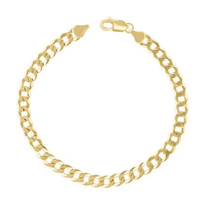925 Silver Solid Super Flat Cuban Chain 6mm