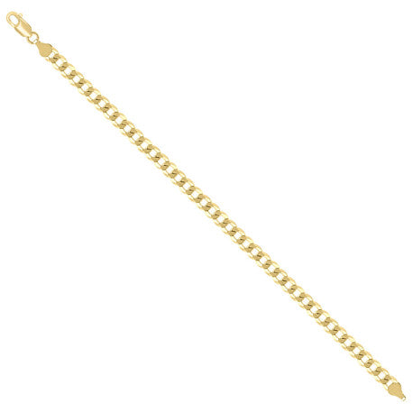 925 Silver Solid Super Flat Cuban Chain 6mm