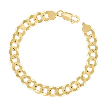 925 Silver Solid Super Flat Cuban Chain 8.7mm