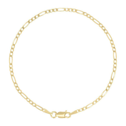 925 Silver Super Flat Figaro Chain 2.3mm