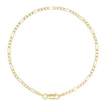 925 Silver Super Flat Figaro Chain 2.3mm