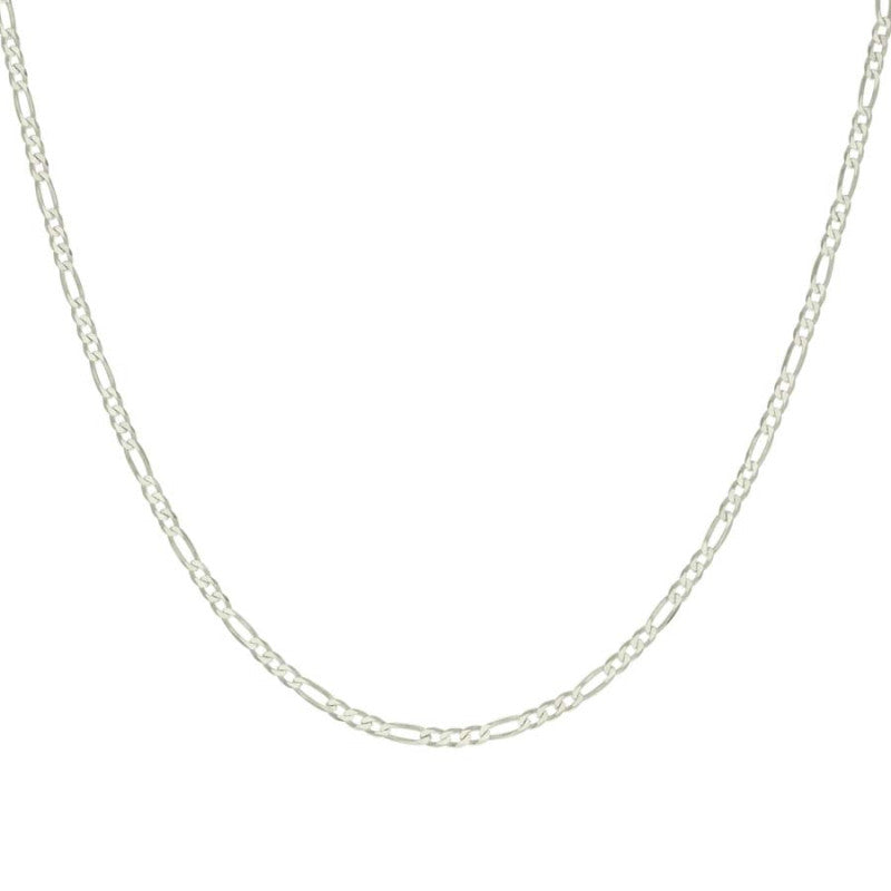 925 Silver Super Flat Figaro Chain 2.9mm