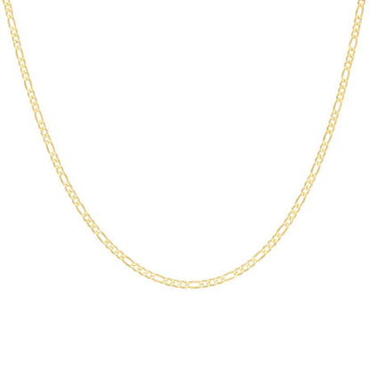 925 Silver Super Flat Figaro Chain 2.9mm